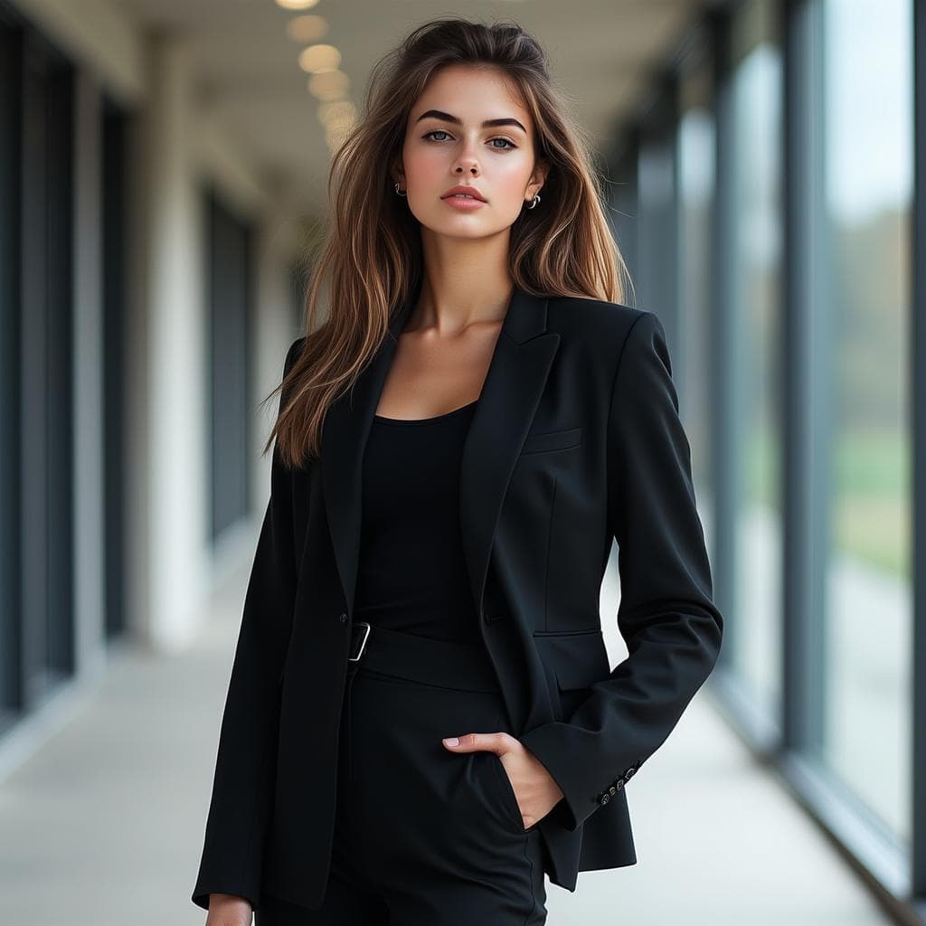 Professional headshot in a corporate setting